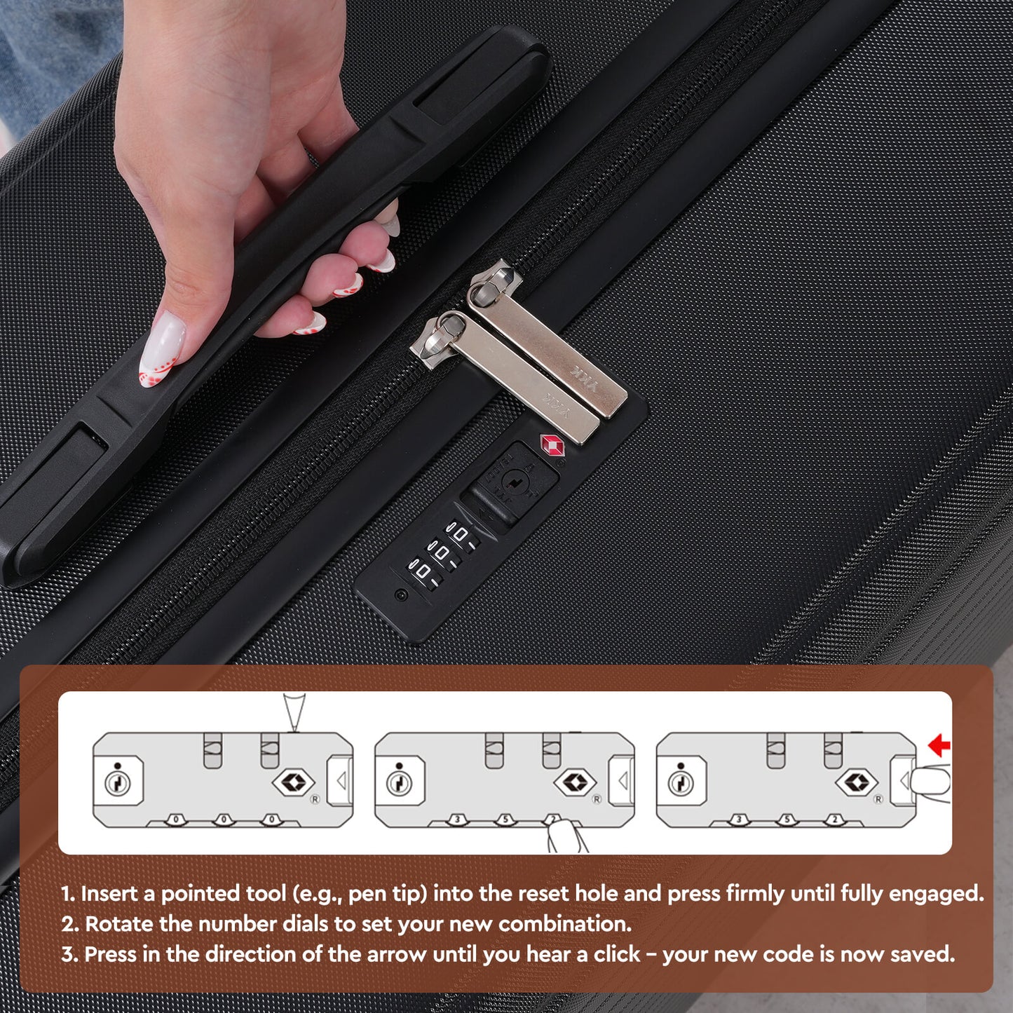 Vallsero LG4 Kofferset 5-teilig