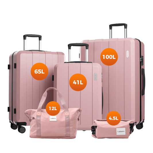 Vallsero LG1 Koffer Set(Roségold)