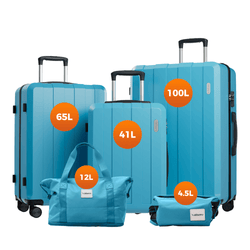Vallsero LG1 Koffer Set(Hellblau)