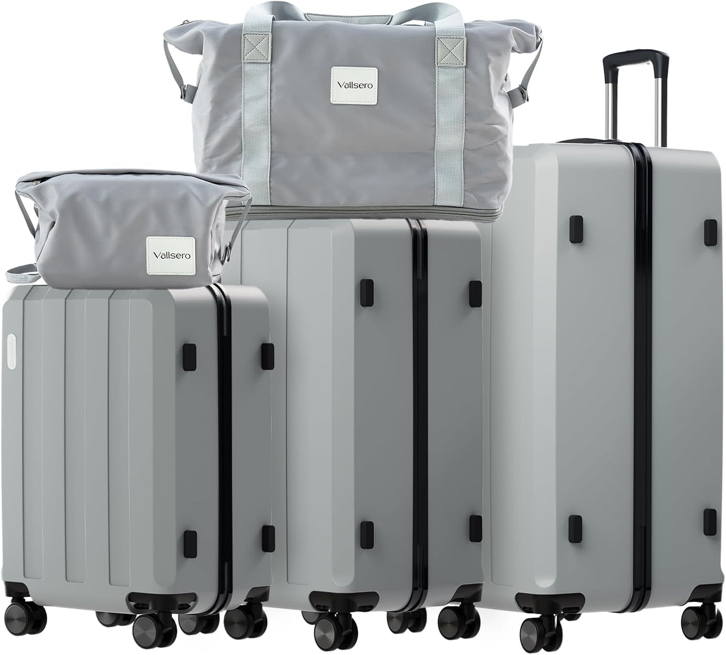 Vallsero LG1 Koffer Set(Silber)