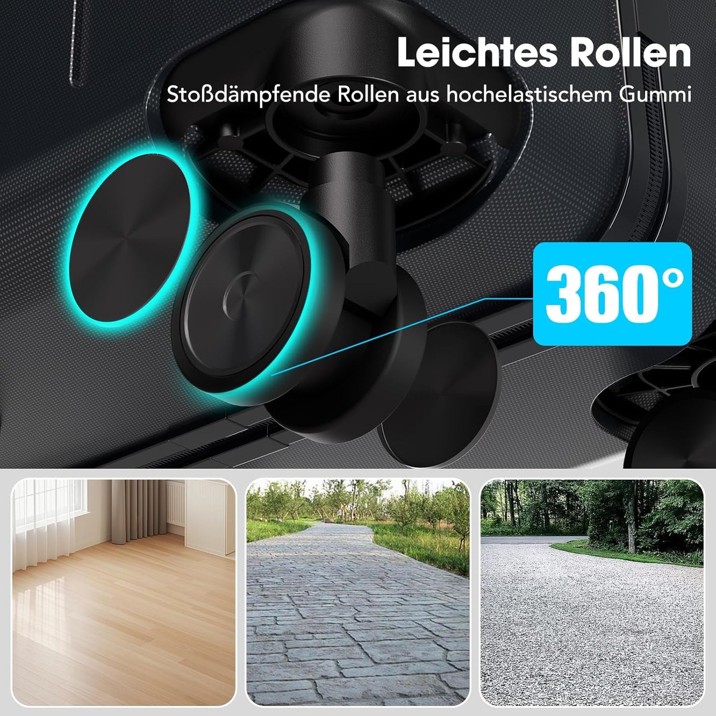 Vallsero LG1 Koffer Set(Schwarz)