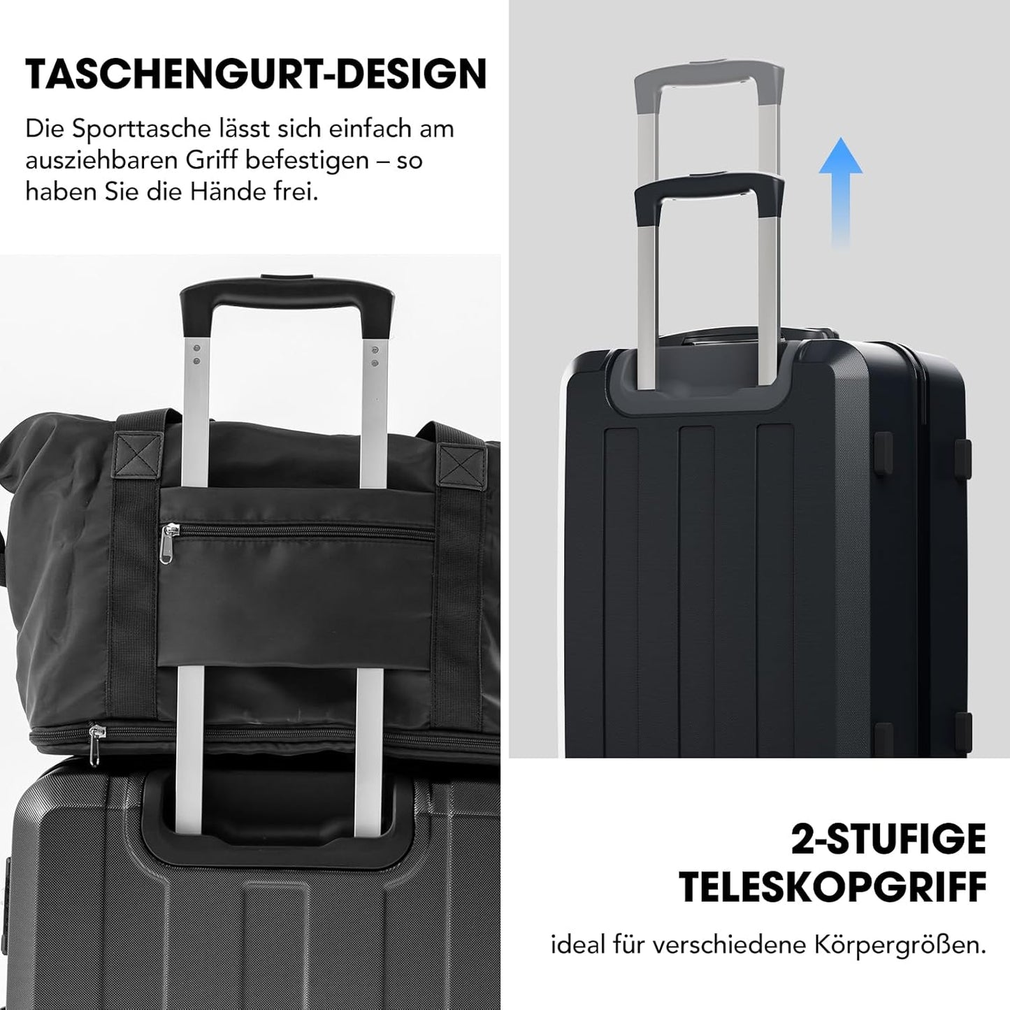 Vallsero LG1 Koffer Set(Schwarz)
