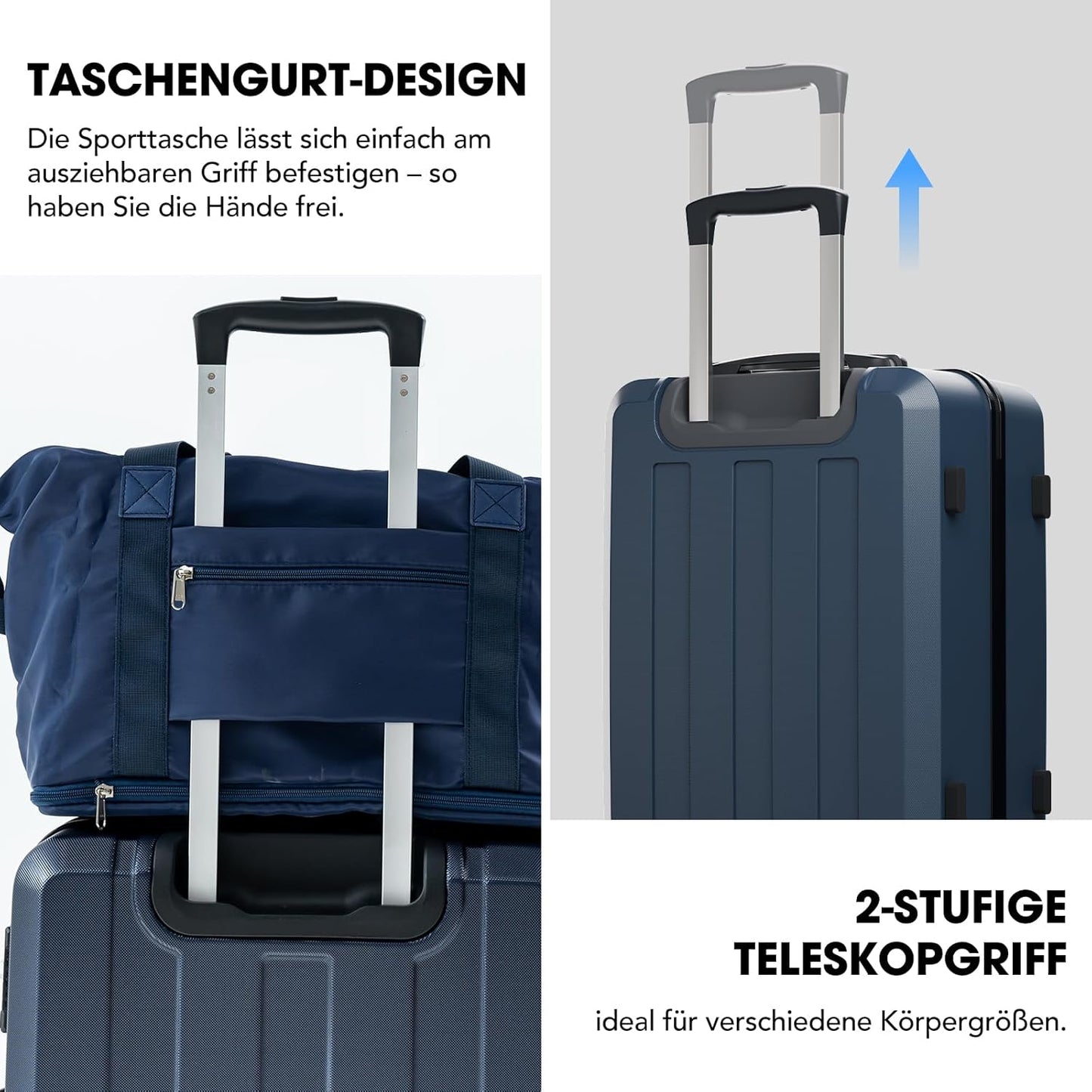 Vallsero LG1 Koffer Set(Dunkelblau)