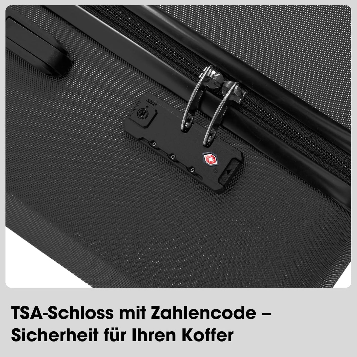 Vallsero LG1 Koffer Set(Schwarz)