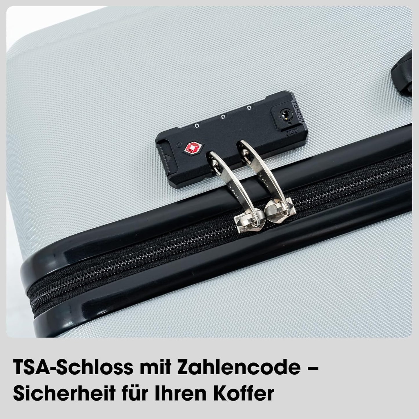 Vallsero LG1 Koffer Set(Silber)