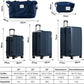 Vallsero LG1 Koffer Set(Dunkelblau)