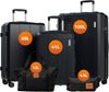 Vallsero LG1 Koffer Set(Schwarz)