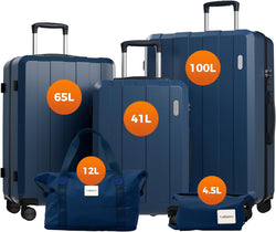 Vallsero LG1 Gepäckset Dunkel Blau