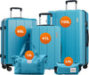 Vallsero LG1 Koffer Set(Hellblau)