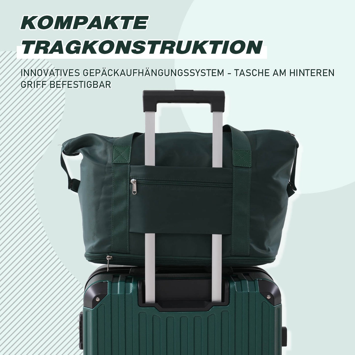 Vallsero LG2 Koffer Set (Dunkelgrün)