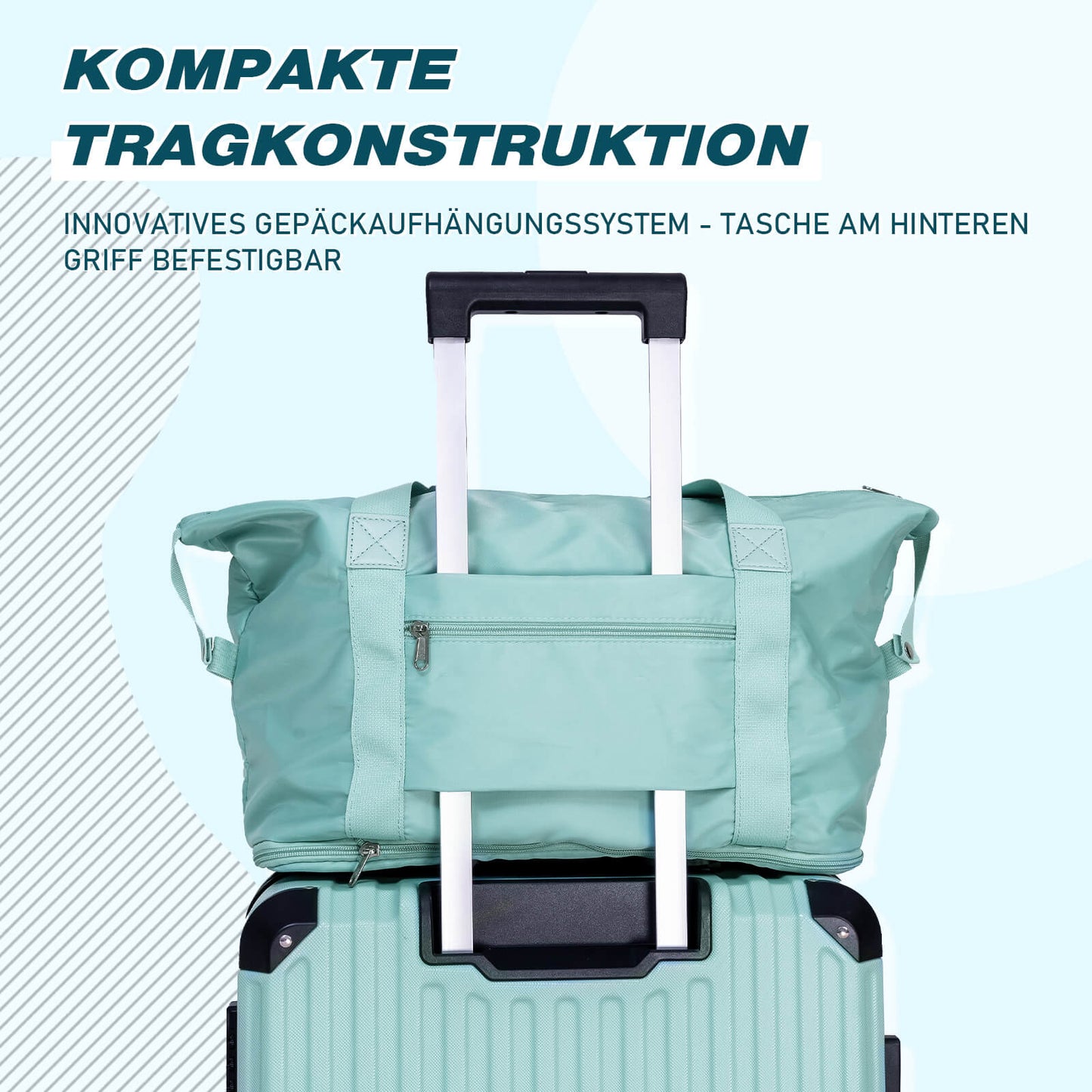 Vallsero LG2 Koffer Set (Hellblau)