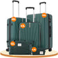 Vallsero LG3 Koffer Set 5-teilig(Dunkelgrün)